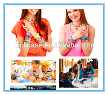 2016 Hot selling Practical Colorful charming exploit kids intelligence DIY silicone bracelets