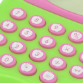 Apple Shape Cartoon Mini Handheld Calculator Kids
