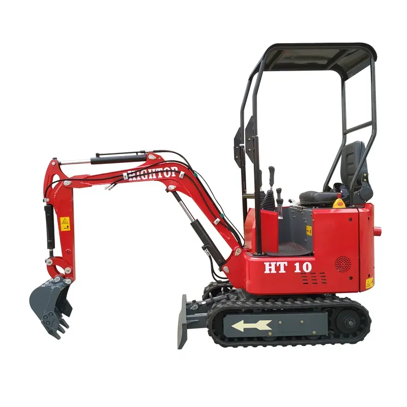 High Performance Hydraulic Crawler Small Wheel Construction Backhoe