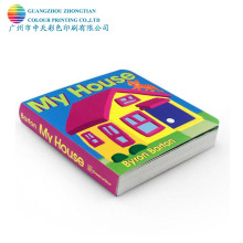 kids learning book/printing children board book