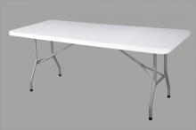 Outdoor Wedding Party 6ft Rectangular Plastic Folding Table
