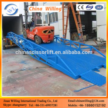 CE approved high quality sandard mobile container acess ramp