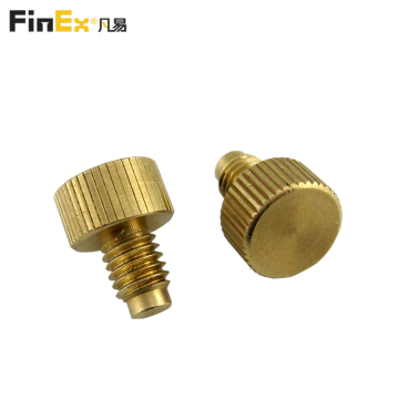 Handle Twist Knurled Head Brass Thumb Screw