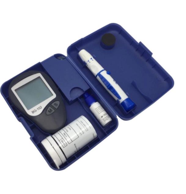 빠른 점검 디지털 혈당 시험 측정기 의료 장비 미터