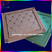 LXC2909 New Fashion golden ceiling tiles for interior decorative Integrated Ceilings