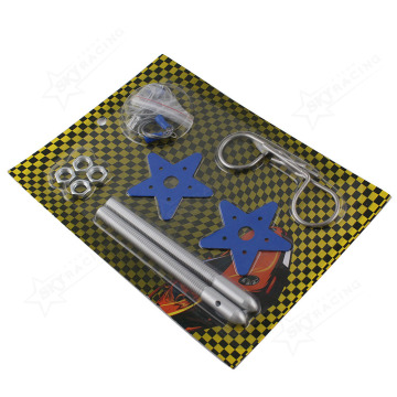 Universal Car Flush Hood Latch Pin Kit - Racing Engine Lock Bonnet Hood Lock Kit
