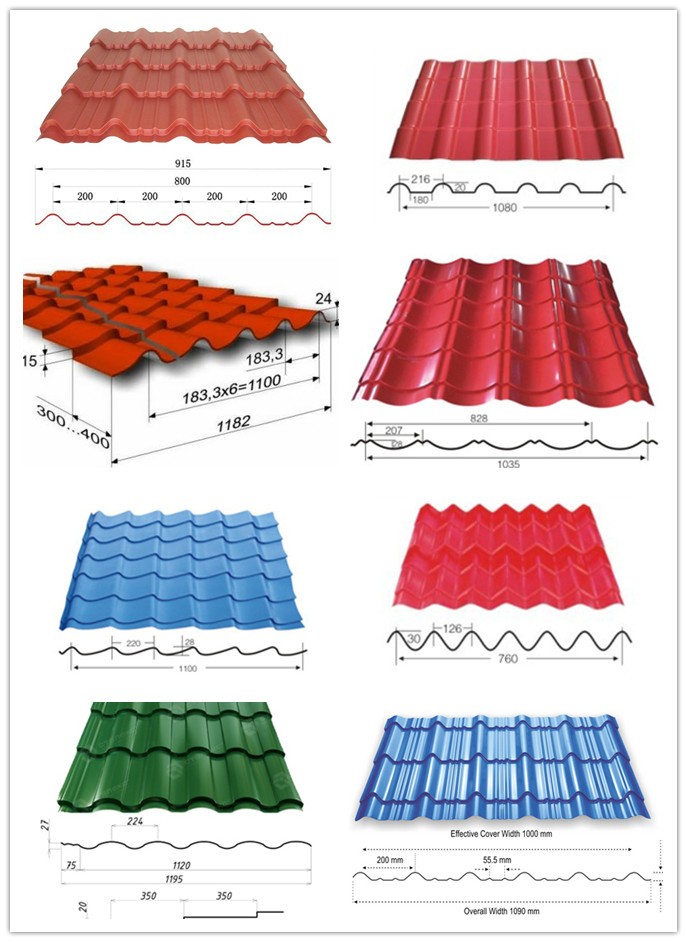 vineyard trellis post color steel file sheet metal roll forming machine