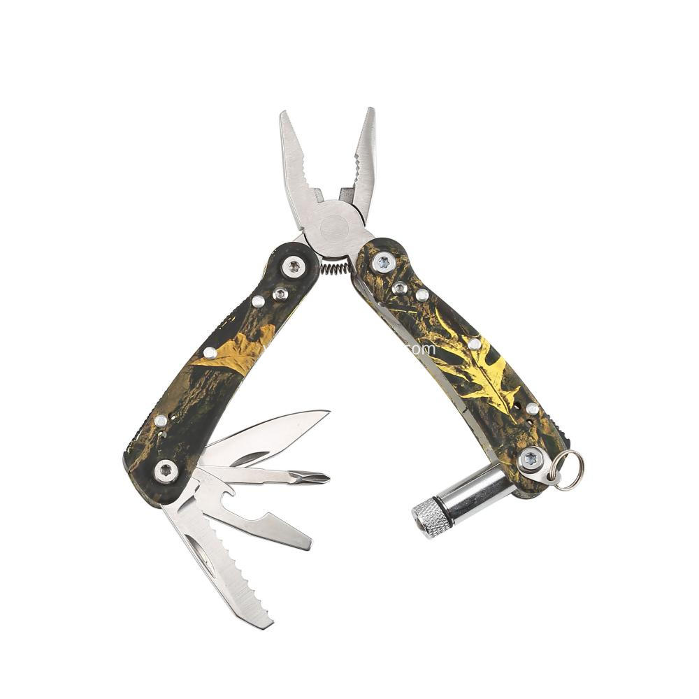 Camo Multitool with LED Light