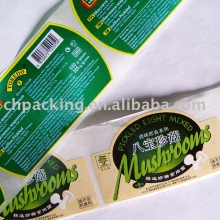 self-adhesive sticker