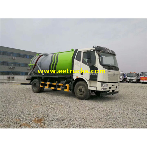 3000 gallon FAW Xe hút chân không Dung