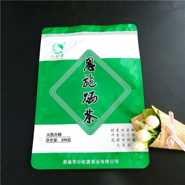 Food grade plastic Stand-Up Zipper Bag with zipper