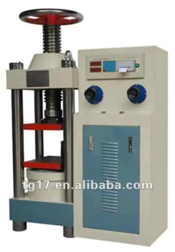 Manual concrete compression testing machines