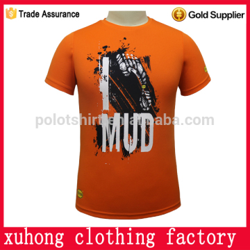 custom tee shirts printing 100% polyester mesh fabric