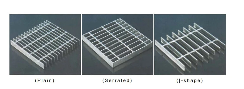 Non Slip Stair Treads, Stair Tread Steel Grating with Checkered Plate.