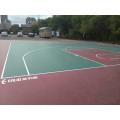 PVCスポーツフロア屋外バスケットボールコートフローリング