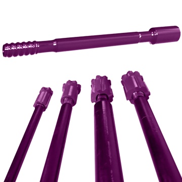 Rock Drill Rod T45 Top Hammer Threaded Extension Drill Rod