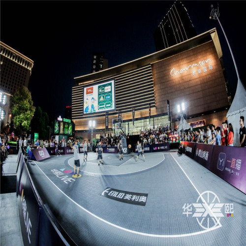 FIBA 3x3バスケットボール連動コートマット