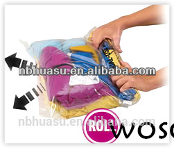 AIRTIGHT rolling vacuum bags clothes