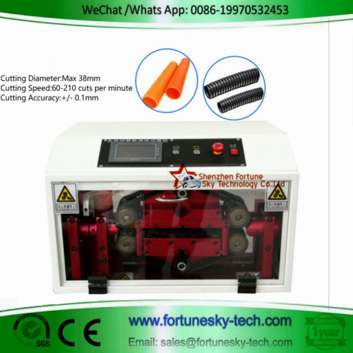 HWN-86A FEP Corrugated Tubing Cutting Machine