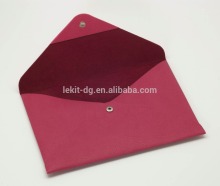 leather file folder with metal fastener