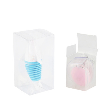 Candy folding small plastic transparent box