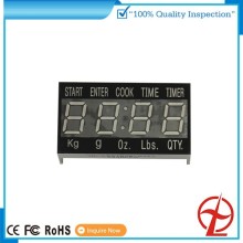 cixi led 7 segment dight full color large led displays for oven