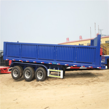 Truk trailer biru untuk dijual