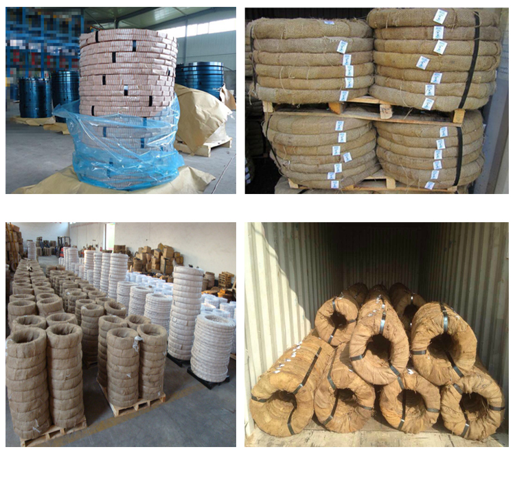 Oscillate wooden galvanized circular packing band