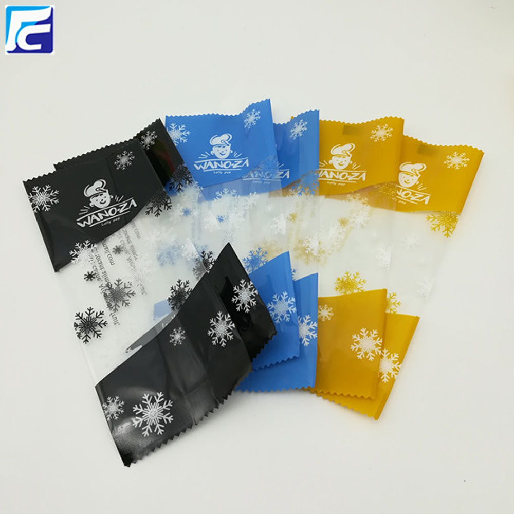 Aangepaste logo plastic popsicle ice pop bag verpakking