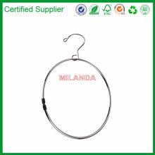 chrome round scarf dispaly rack