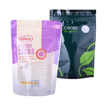 Eco Firendly Compostable Seed Packaging 3 Side Seal