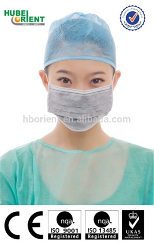 China manufacture 4 ply disposable active carbon face mask medical