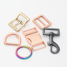 Wholesale Dog Collar Metal Accessories: O-Ring, Pin Buckle, D-Ring, Hook, Adjustable Buckle, Tactical Release Buckle