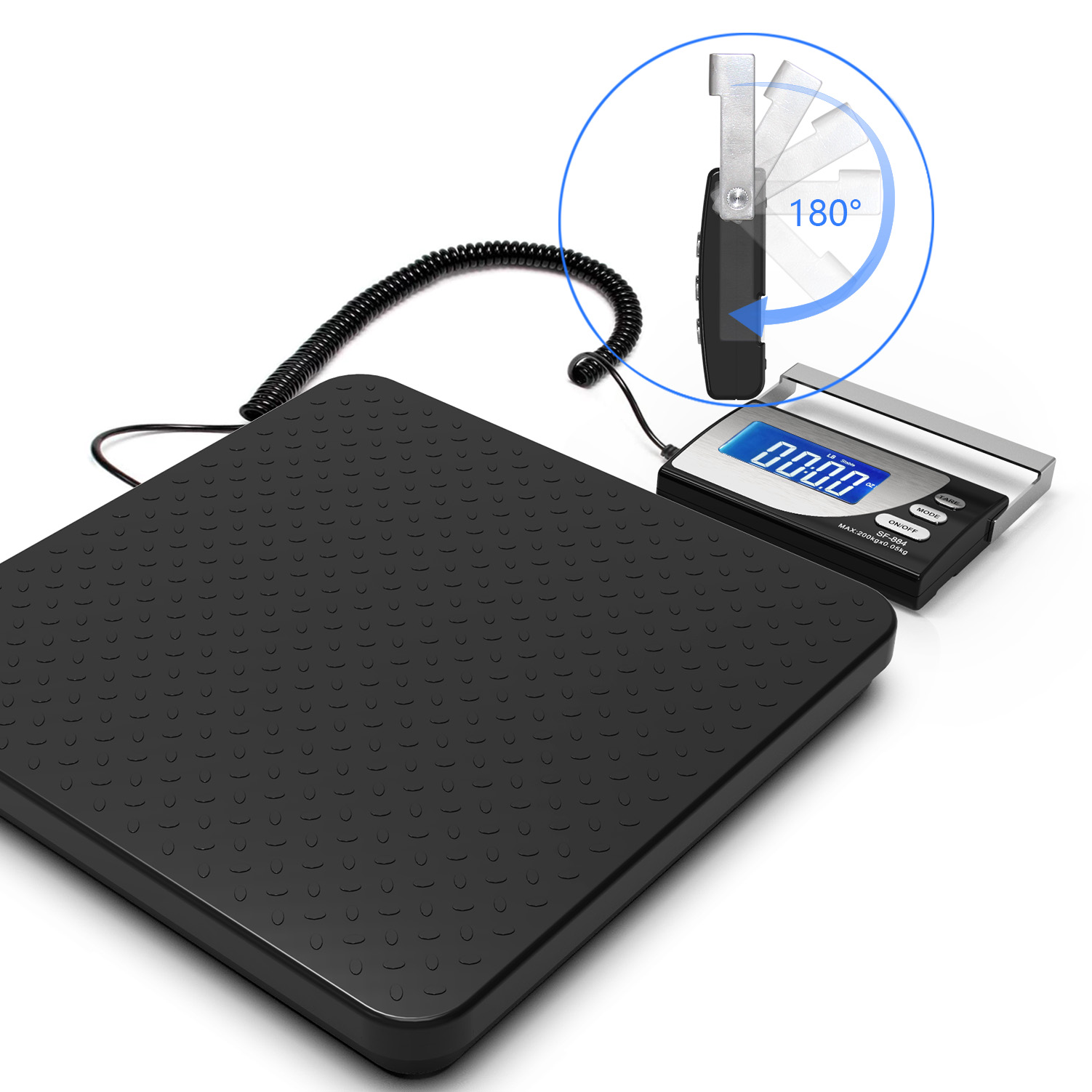 SF-884 200kg/50g LCD Display Digital Postal Scale