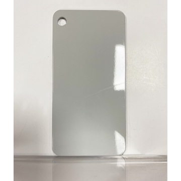 Глянцевая дымчато-серая алюминиевая листовая плита 1,6 мм