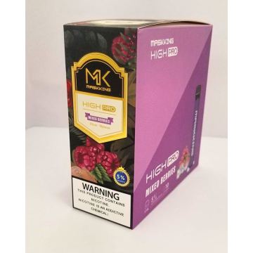 Pas de fuite de grosse vapeur jetableVape Maskking High Pro