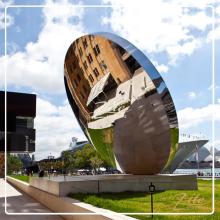 Popular Designs large stainless steel sculpture