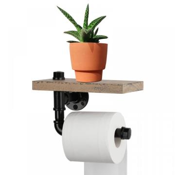 Banyo için duvara monte endüstriyel tuvalet kağıdı tutucular
