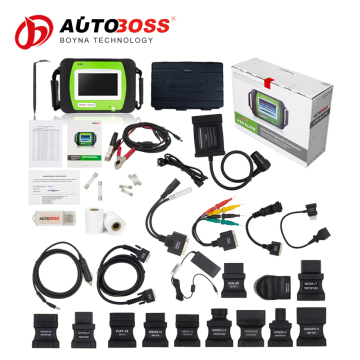 Original AUTOBOSS V30 Elite Diagnose Scanner Update Online touch screen internal Mini Printer