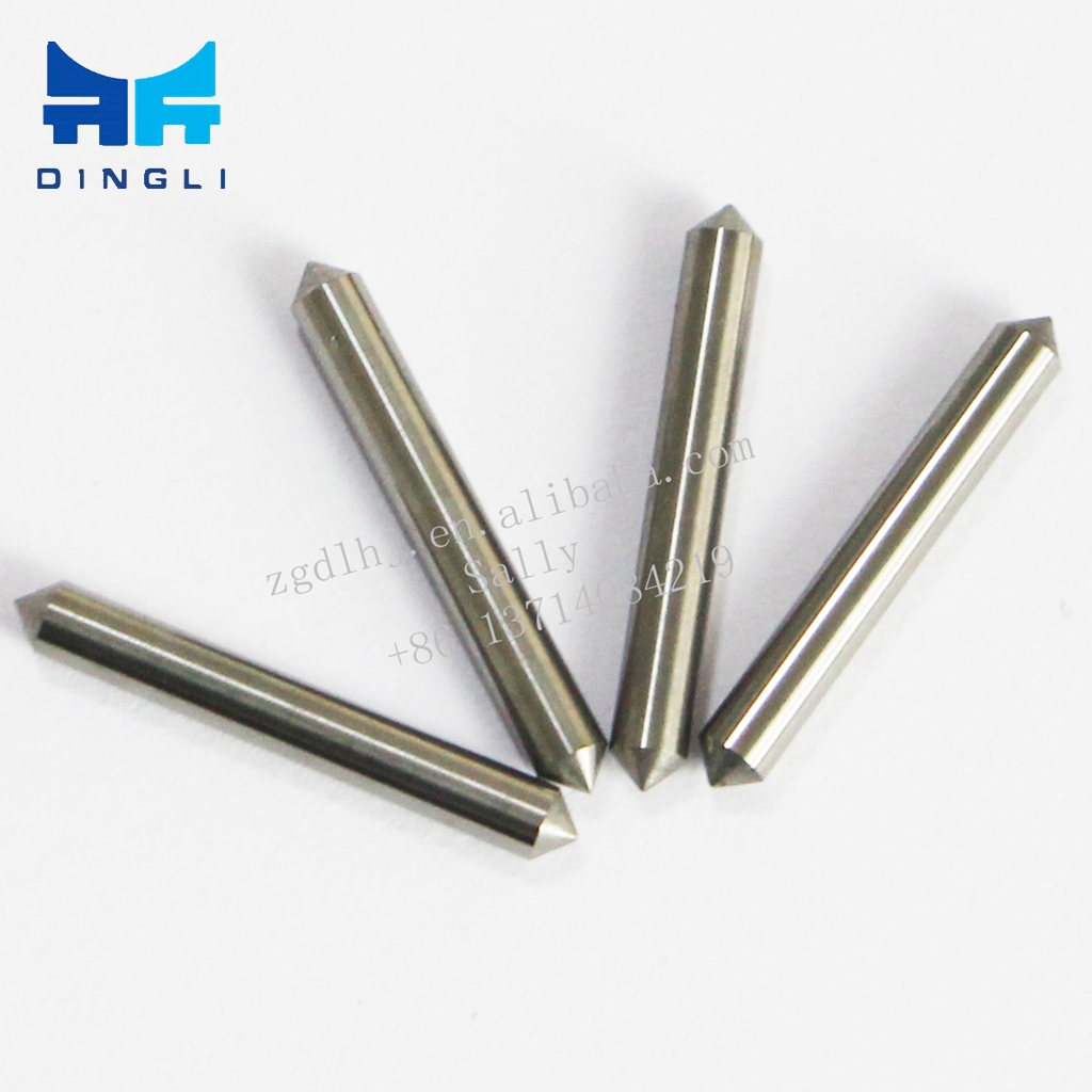 K05/10/20/30/40 carbide double pointed needle for shattering tempered glass