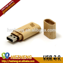 Logo Custom Wooden Stick Thumb Drive 512MB