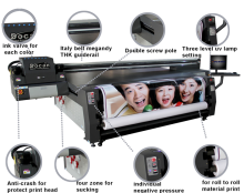 Fast Speed metal sign uv flatbed printer
