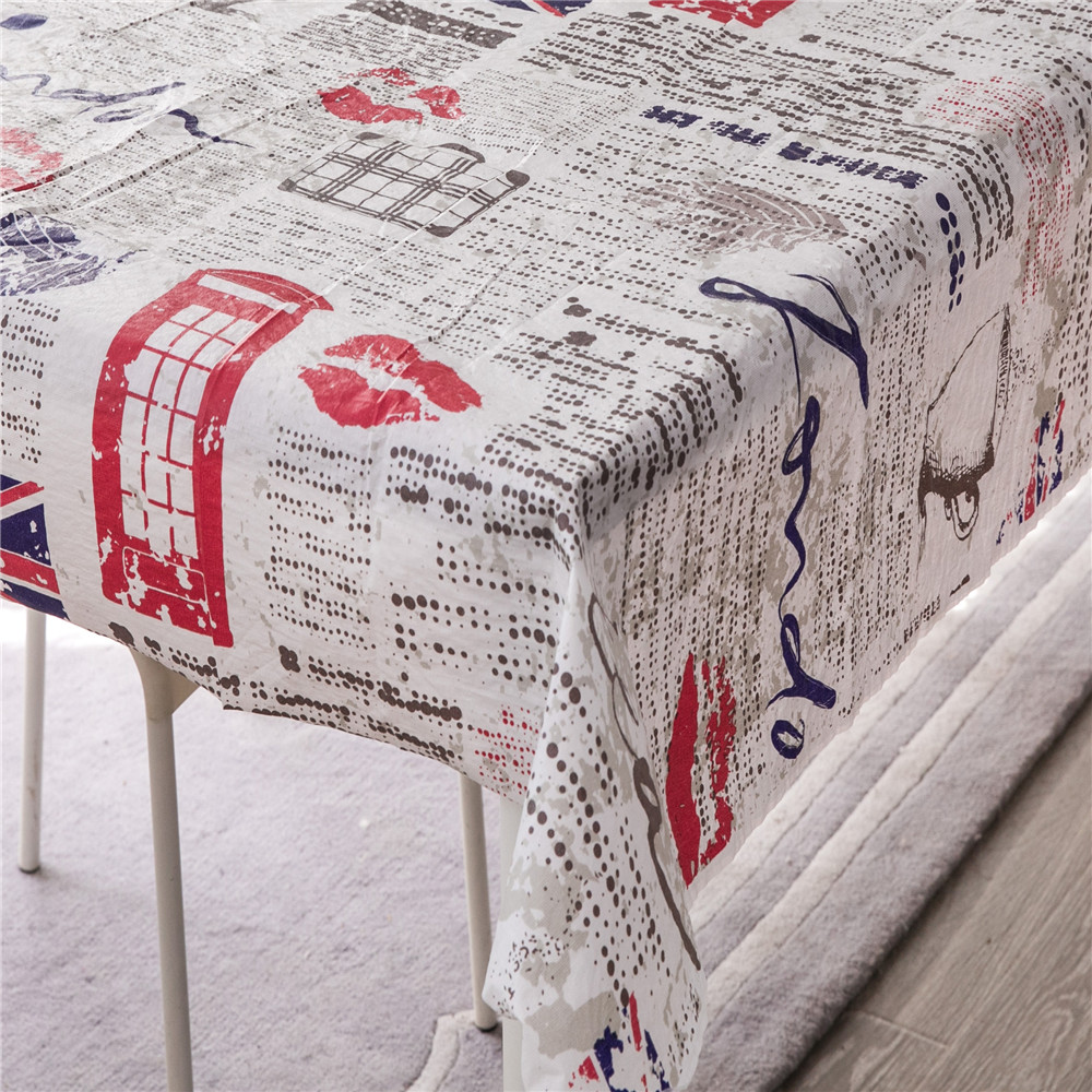 pe tablecloth