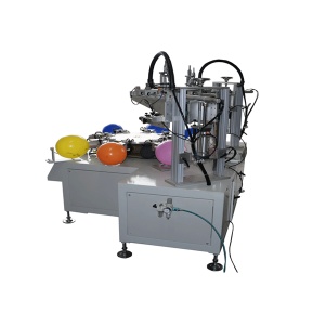 Automatische twee kleuren Ballon Screen Printing Machine