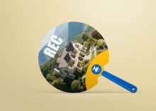 modern plastic fan design