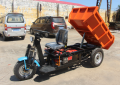 Diesel elektrische Last-Dump-Dreirad mit dauerhafter Box