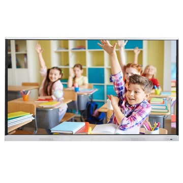 School classroom interactive whiteboard