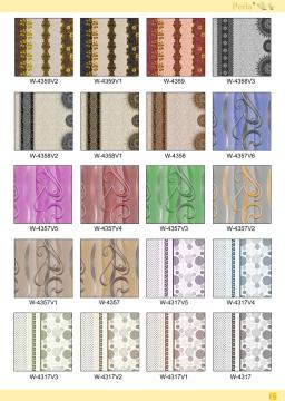 Perla Vinyl tablecloths hot selling brown