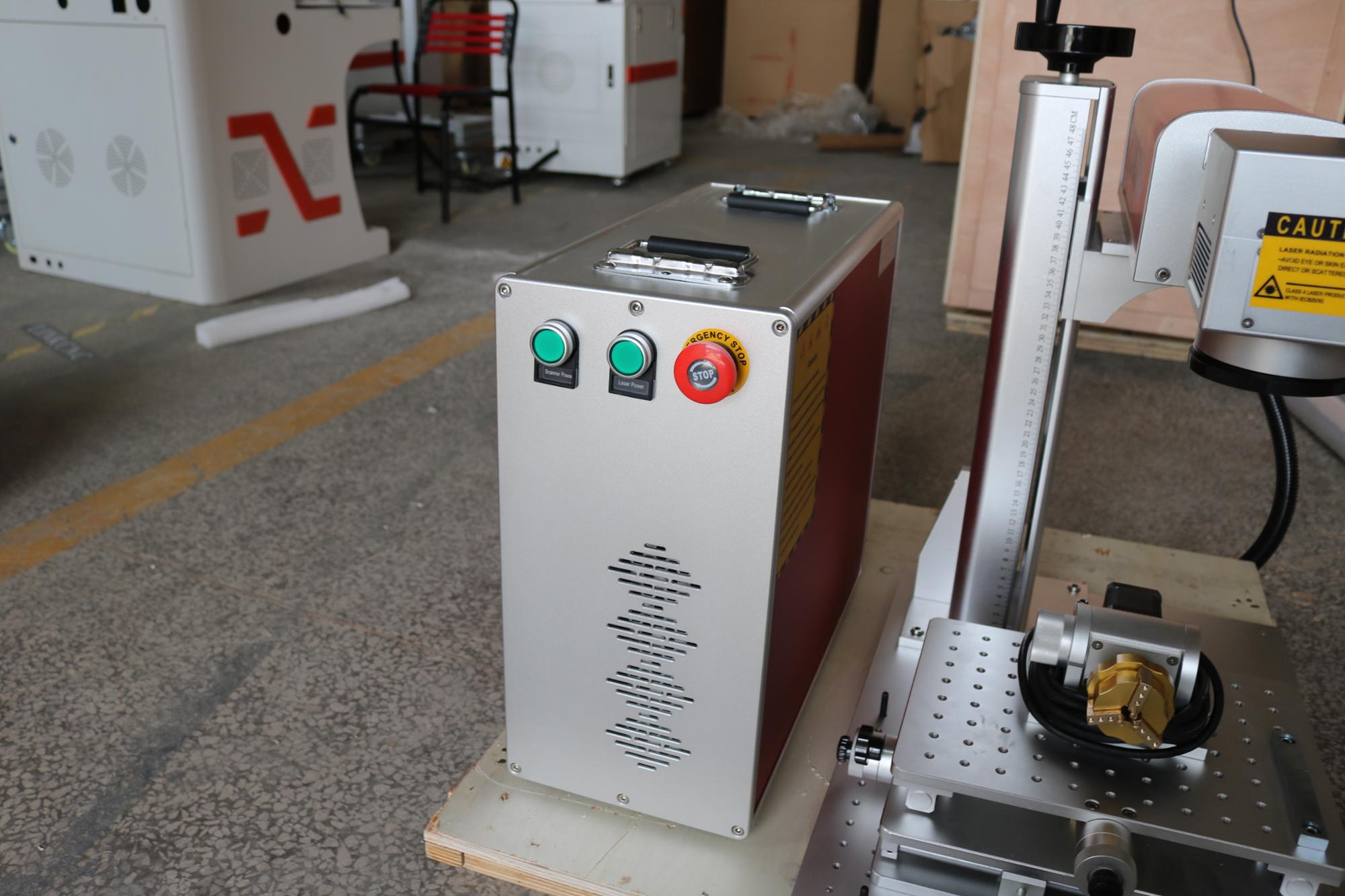 Jinan popular and top quality jewellery 30W fiber laser marking machine