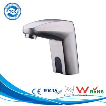 Self-closing touch-free better hygiene stainless steel faucet